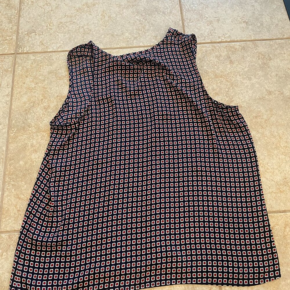 Square Patterned Blouse - image 2